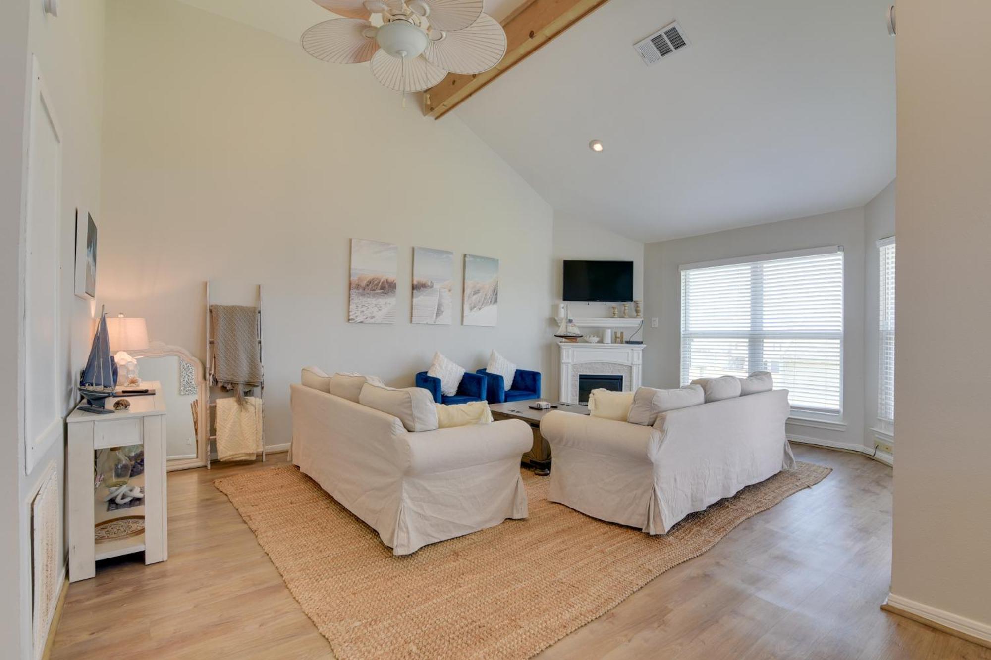 Galveston Townhome With Balconies Walk To Beach! Kültér fotó